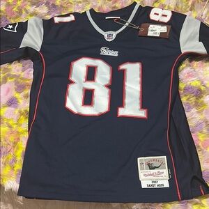 Patriots Navy Football Jersey